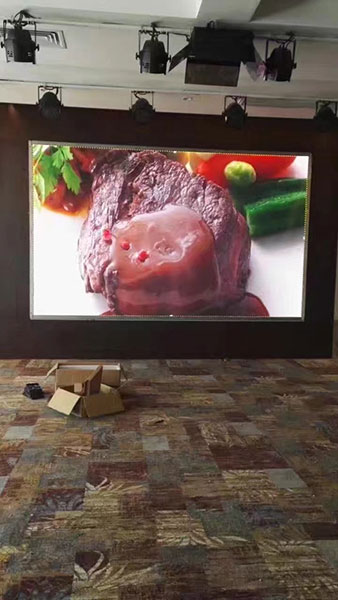 海南琼海大酒店P4高清LED室内显示屏