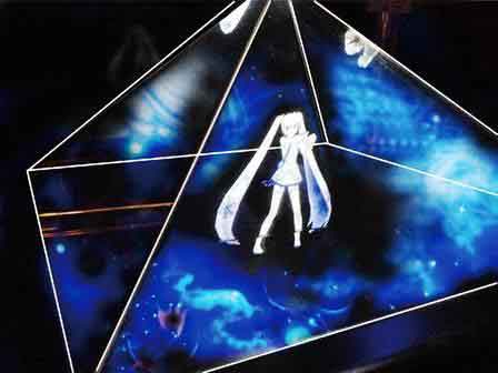 全息投影正在威胁LED电子大屏幕在舞美的地位