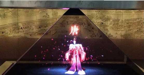 LED电子大屏幕搭载AR/VR展示文物
