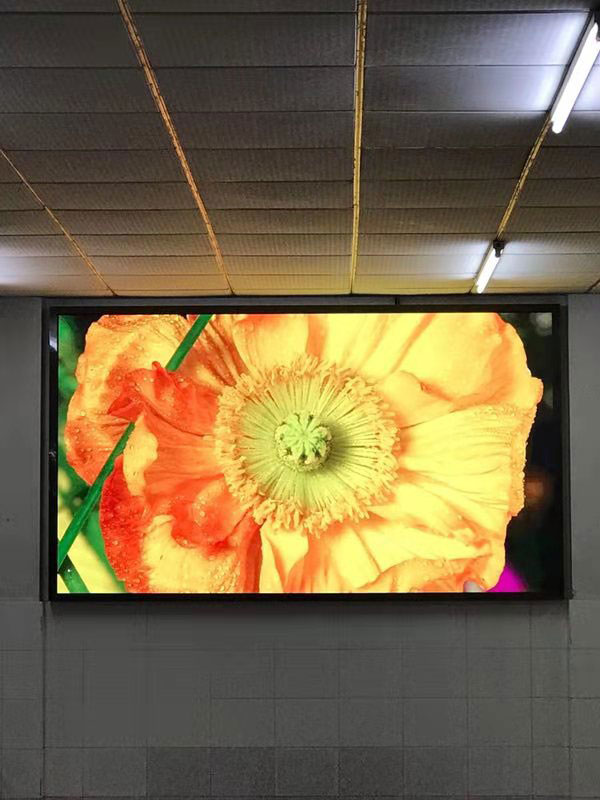 浙江湖州长湖监狱餐厅P2小间距LED显示屏