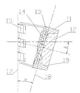 图4中的17是PCB的焊接面